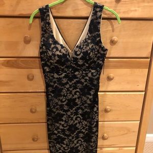 Windsor black lace dress